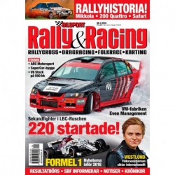 Bilsport Rally & Racing nr 4 2018