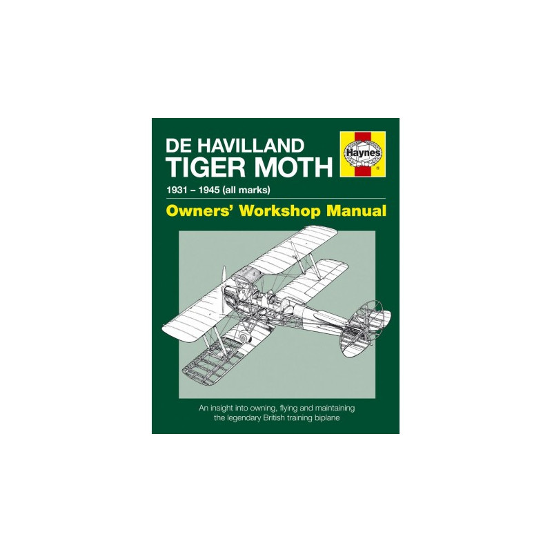 De Havilland Tiger Moth Manual (Hardback)