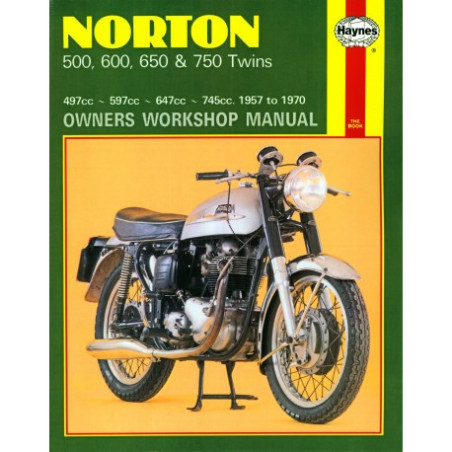 Norton 500 600 650 & 750 Twins 1957 - 1970