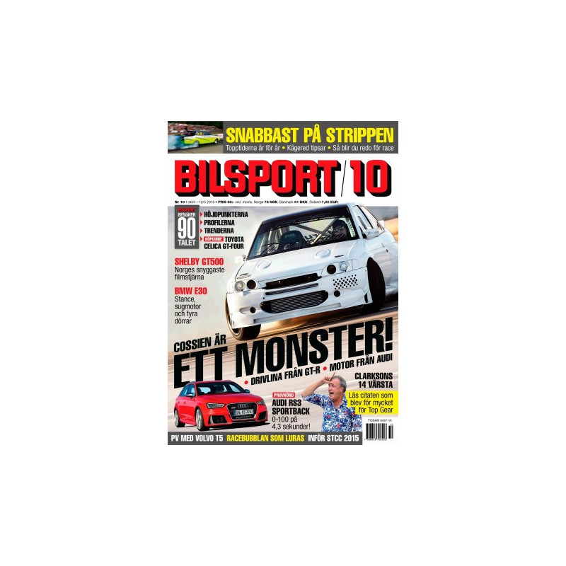 Bilsport nr 10 2015