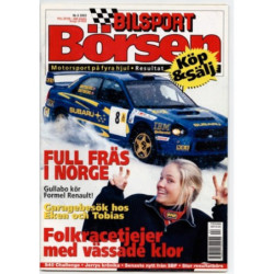 Bilsport Börsen nr 4  2003