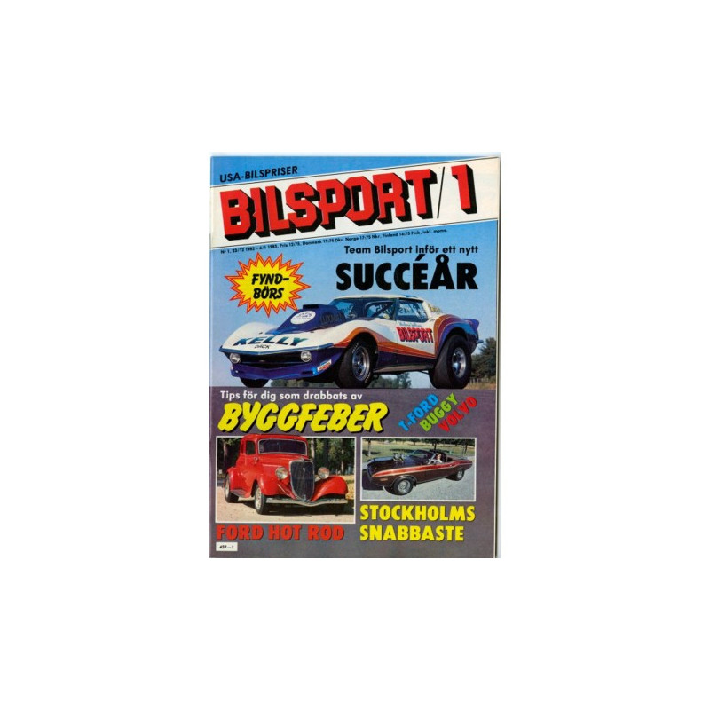 Bilsport nr 1  1983