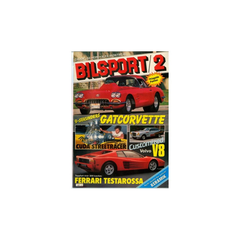 Bilsport nr 2  1985