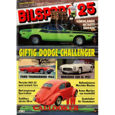 Bilsport nr 25  1988