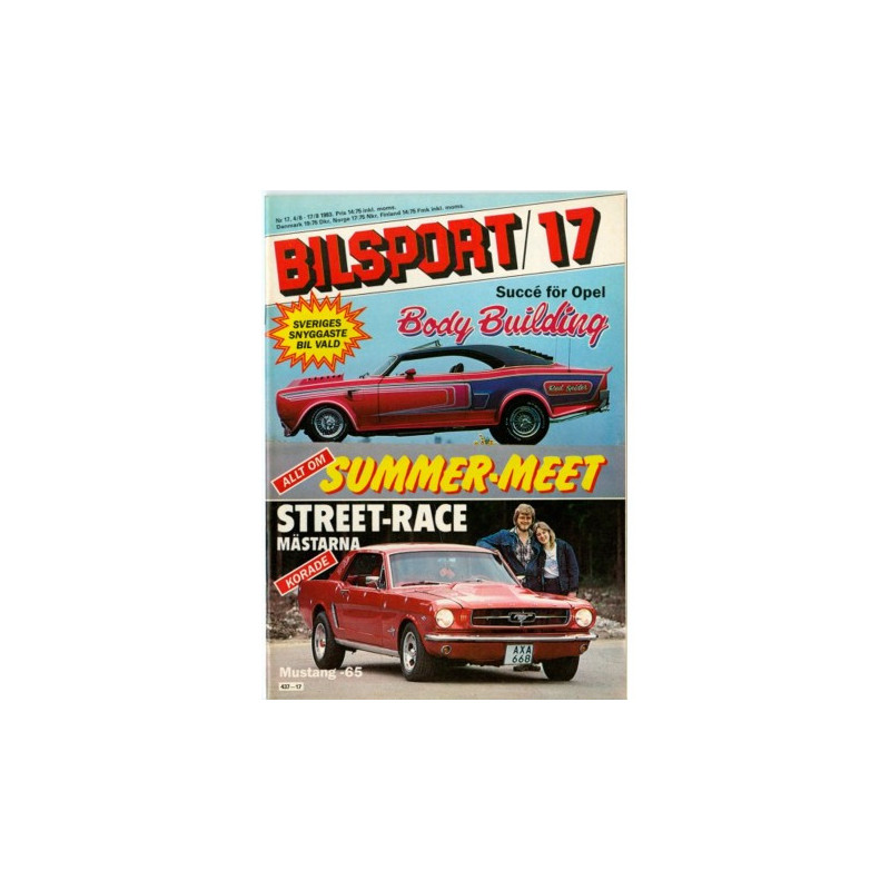 Bilsport nr 17  1983