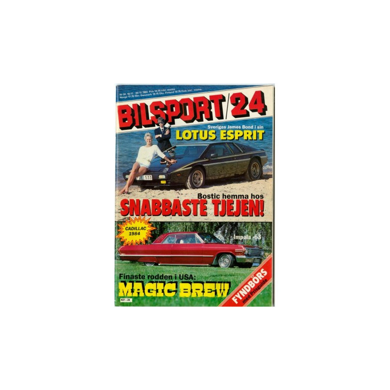 Bilsport nr 24  1983