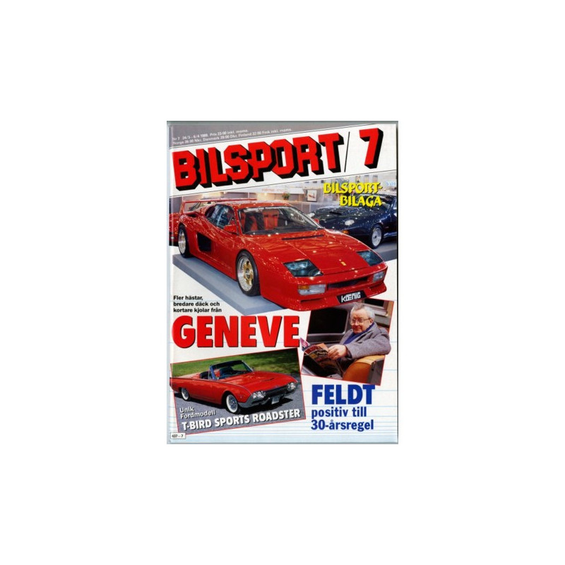 Bilsport nr 7  1988