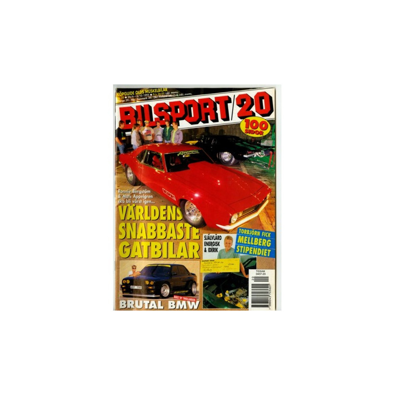 Bilsport nr 20  1995