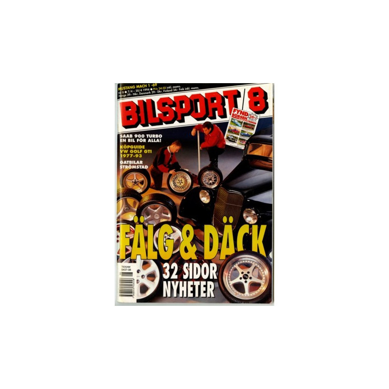 Bilsport nr 8  1994