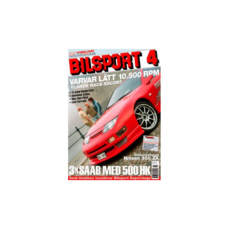 Bilsport nr 4  2004