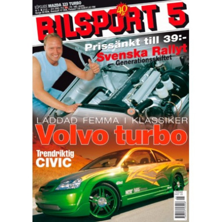 Bilsport nr 5  2002