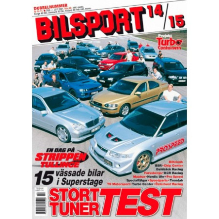 Bilsport nr 14  2001