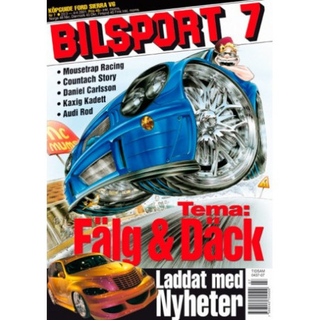 Bilsport nr 7  2001