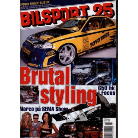 Bilsport nr 25  1999