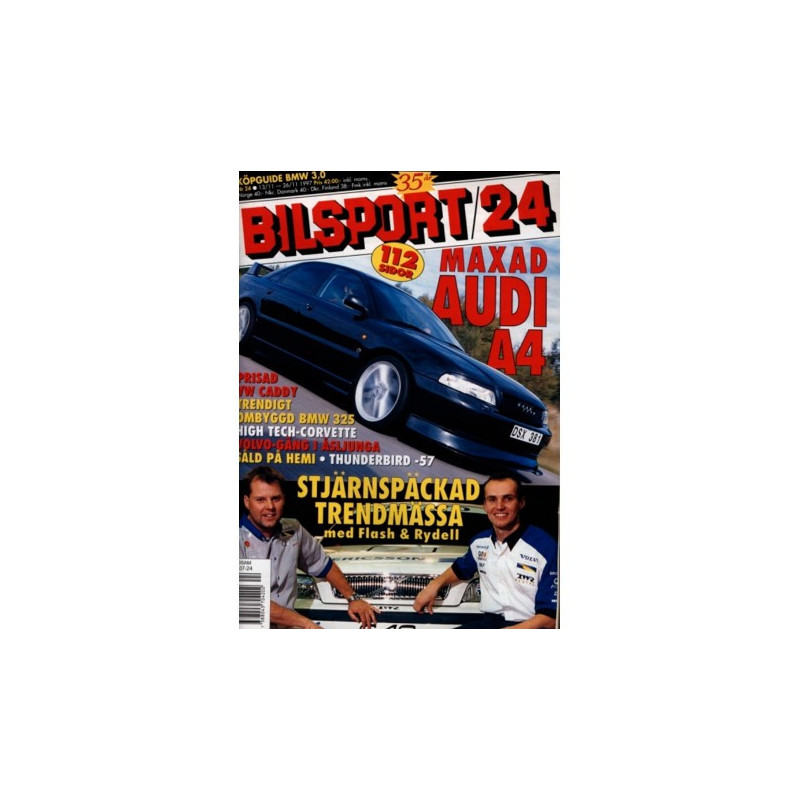 Bilsport nr 24  1997