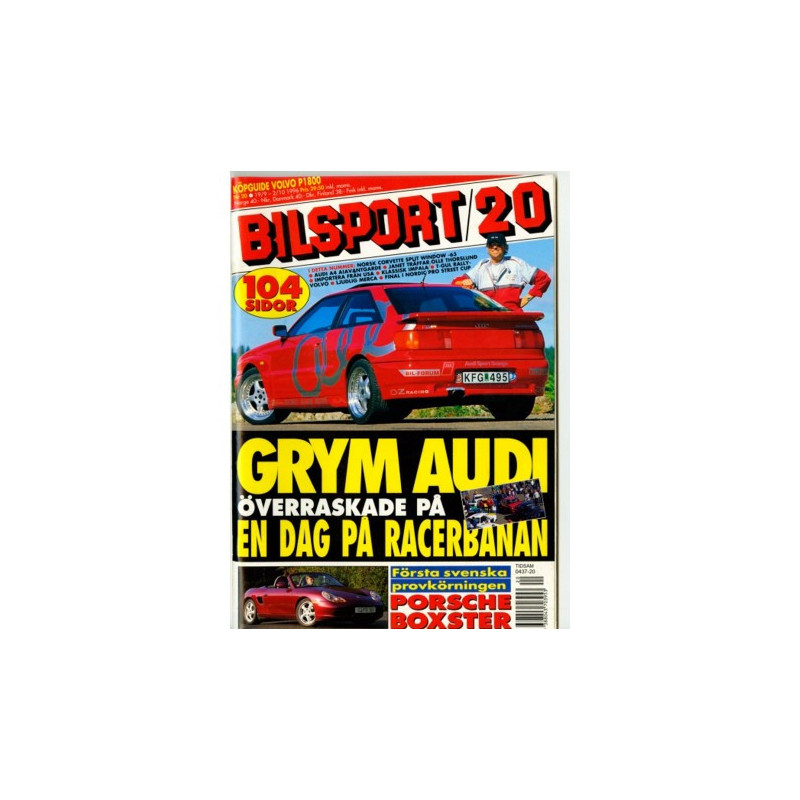 Bilsport nr 20  1996