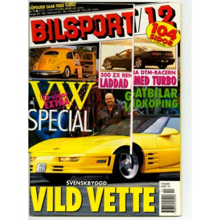 Bilsport nr 12  1996