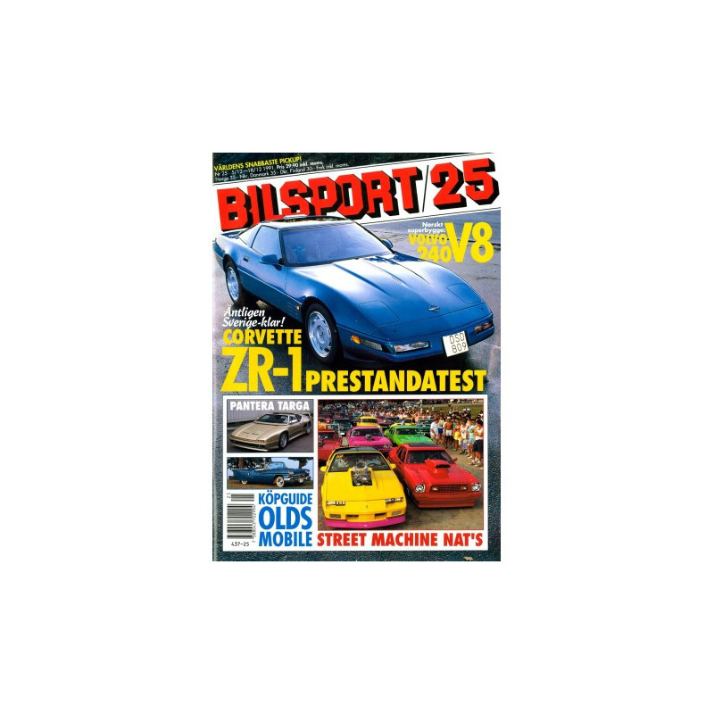 Bilsport nr 25  1991