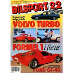 Bilsport nr 22  1991