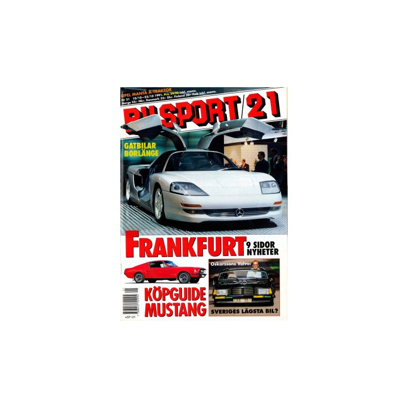 Bilsport nr 21  1991