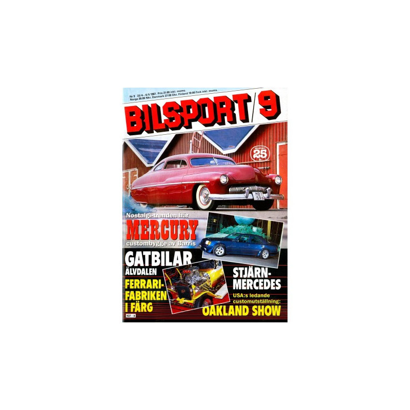 Bilsport nr 9  1987