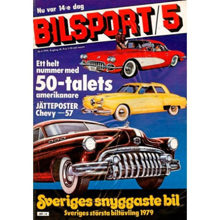 Bilsport nr 5  1979