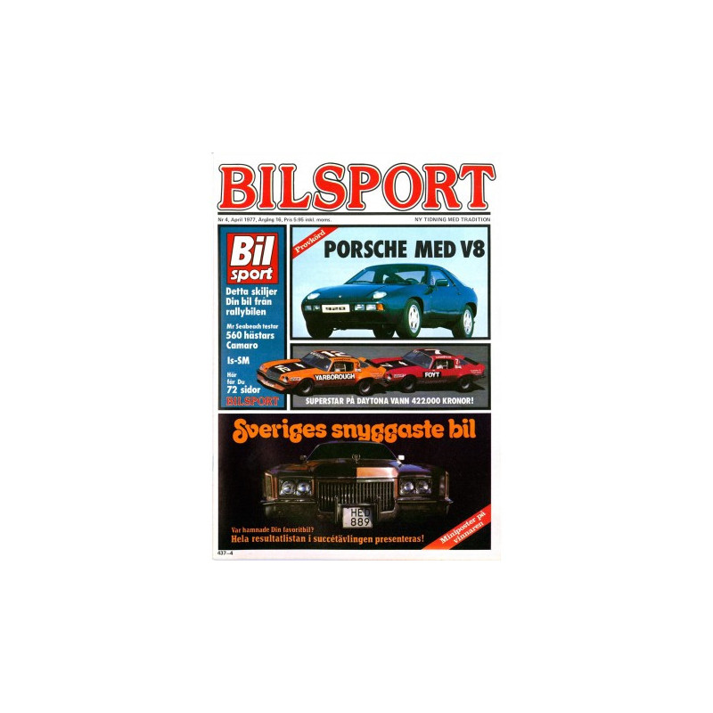 Bilsport nr 4  1977