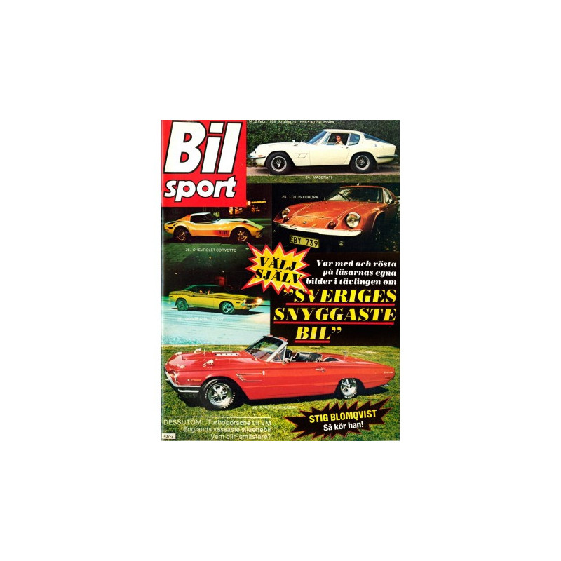 Bilsport nr 2  1976