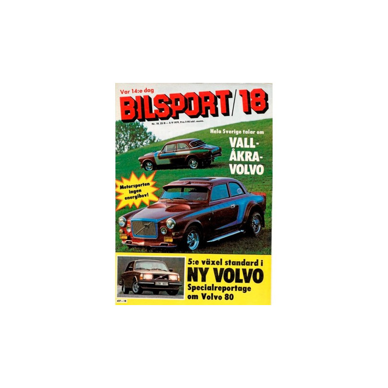 Bilsport nr 18  1979