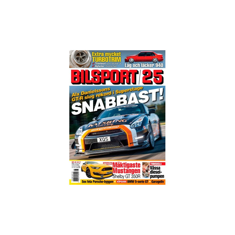 Bilsport nr 25 2017