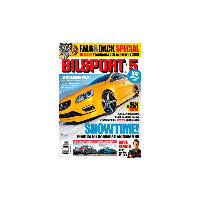 Bilsport nr 5 2018