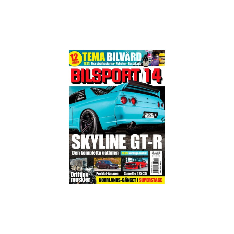 Bilsport nr 14 2018