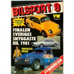 Bilsport nr 9  1981