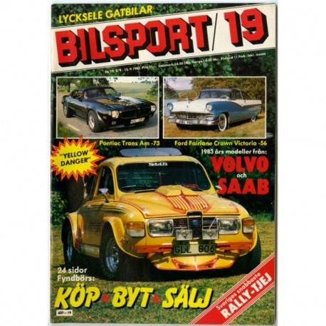 Bilsport nr 19  1982
