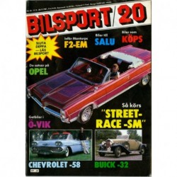Bilsport nr 20  1981