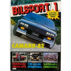 Bilsport nr 1  1982