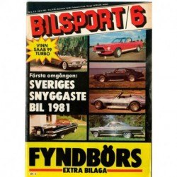 Bilsport nr 6  1981