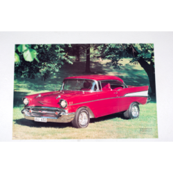 Vintageposter Bilsport Classic Chevrolet Bel Air Sport Coupé -57