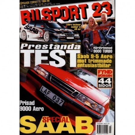 Bilsport nr 23  1999