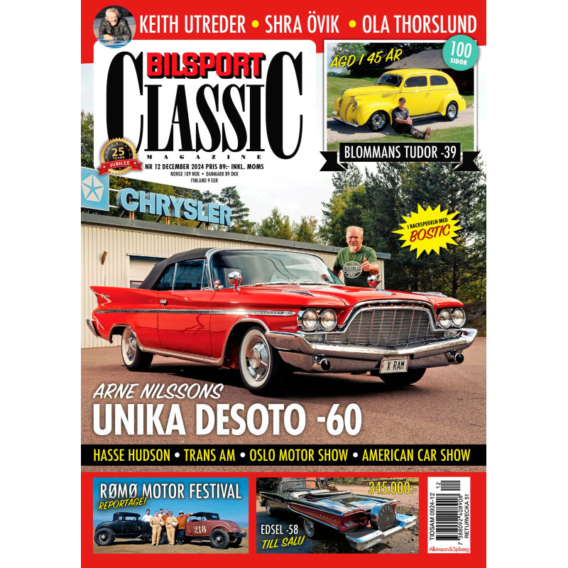 Lojalitetserbjudande: Prova Bilsport Classic till halva priset