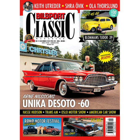 Lojalitetserbjudande: Prova Bilsport Classic till halva priset