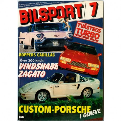 Bilsport nr 7  1986
