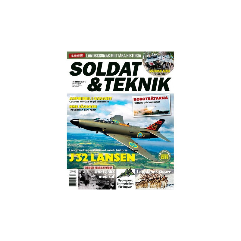 Soldat & Teknik nr 3 2016